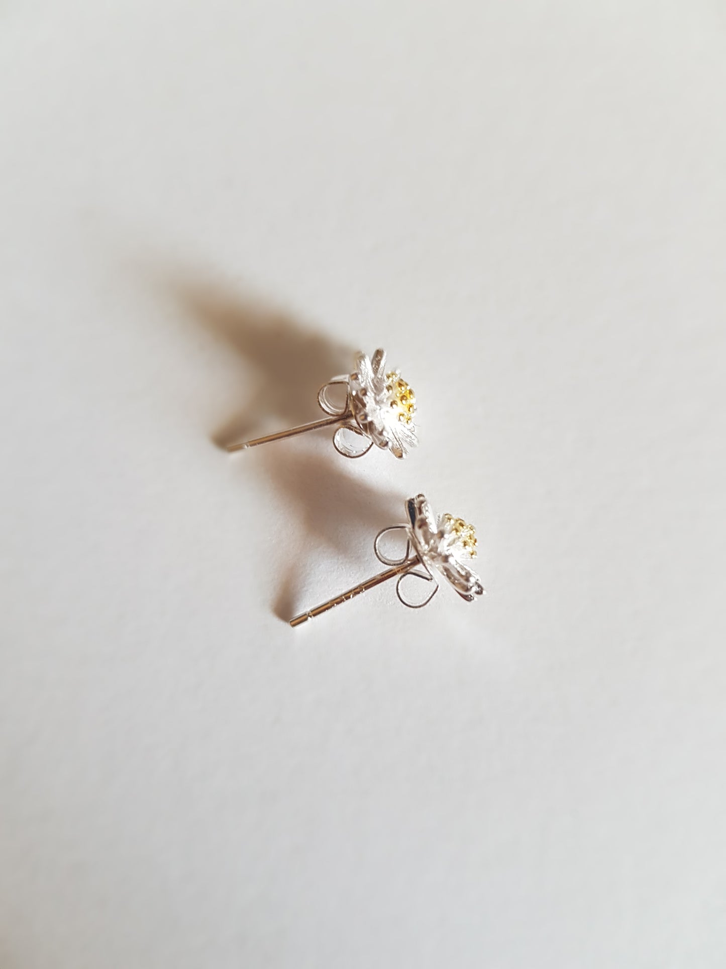 Sterling Silver Daisy Studs image 3