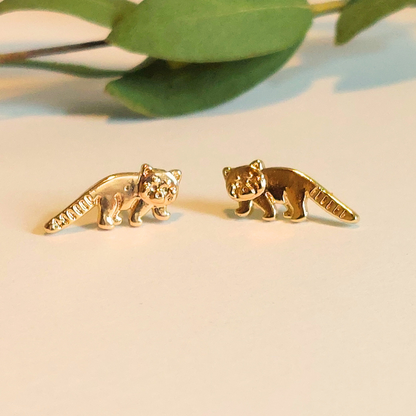 Red Panda Studs image 2