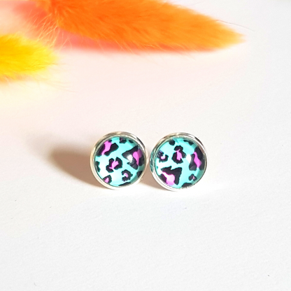 Animal Print Studs - WS image 2