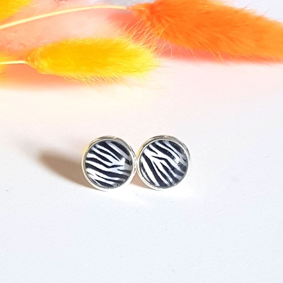 Animal Print Studs - WS image 3