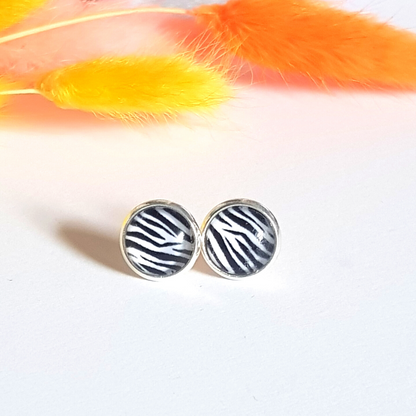 Animal Print Studs - WS image 3