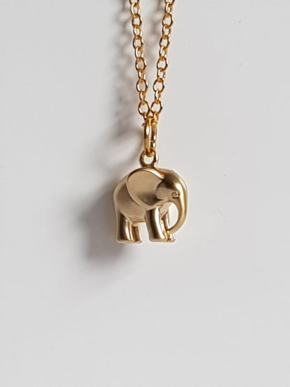 Tiny Elephant Necklace image 3