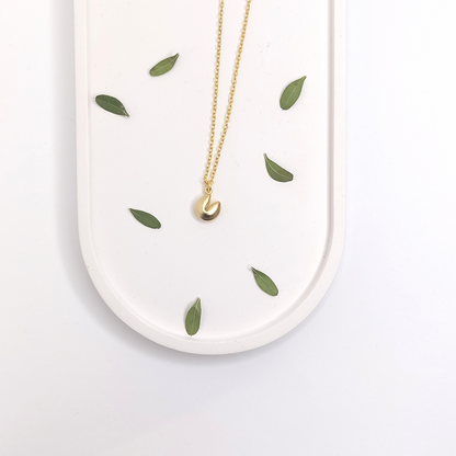 Fortune Cookie Necklaces - gold or silver image 2