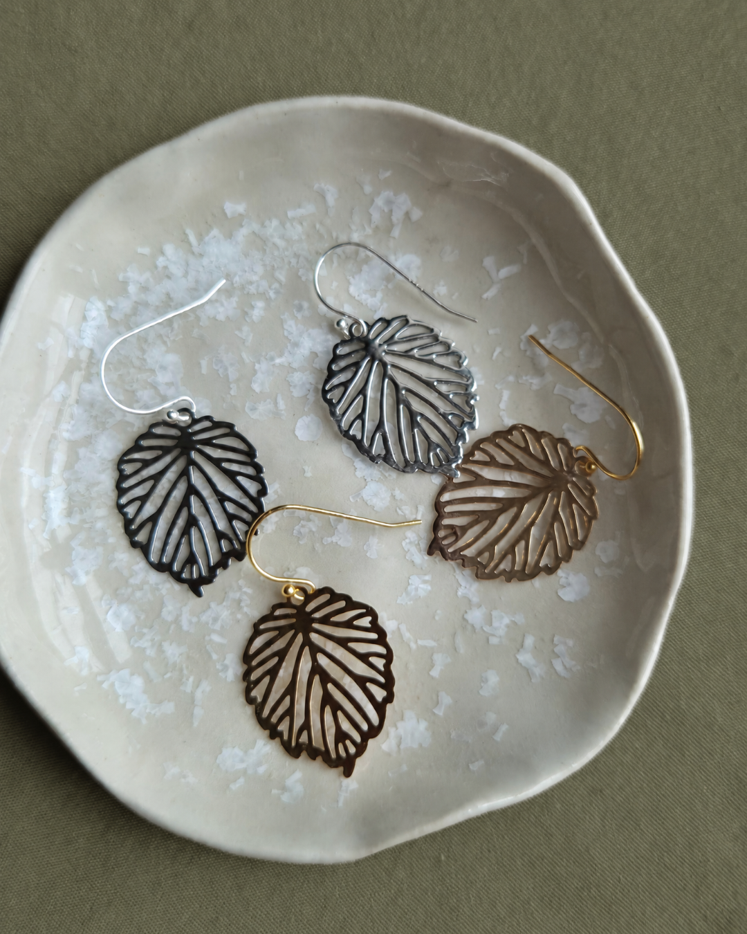 Alyson Earrings in gold or silver