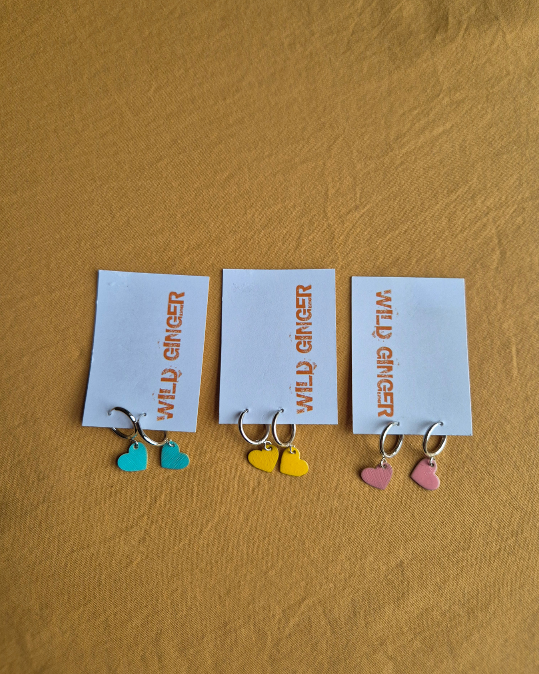 Heart Hoops - 3 different colours