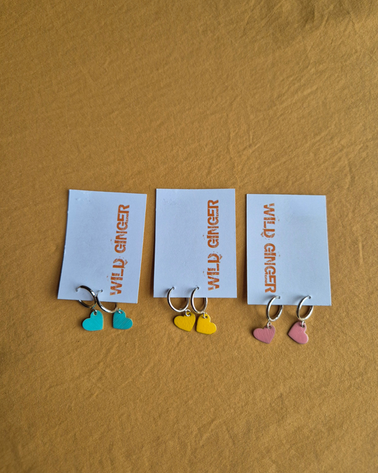 Heart Hoops - 3 different colours