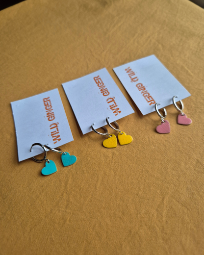 Heart Hoops - 3 different colours