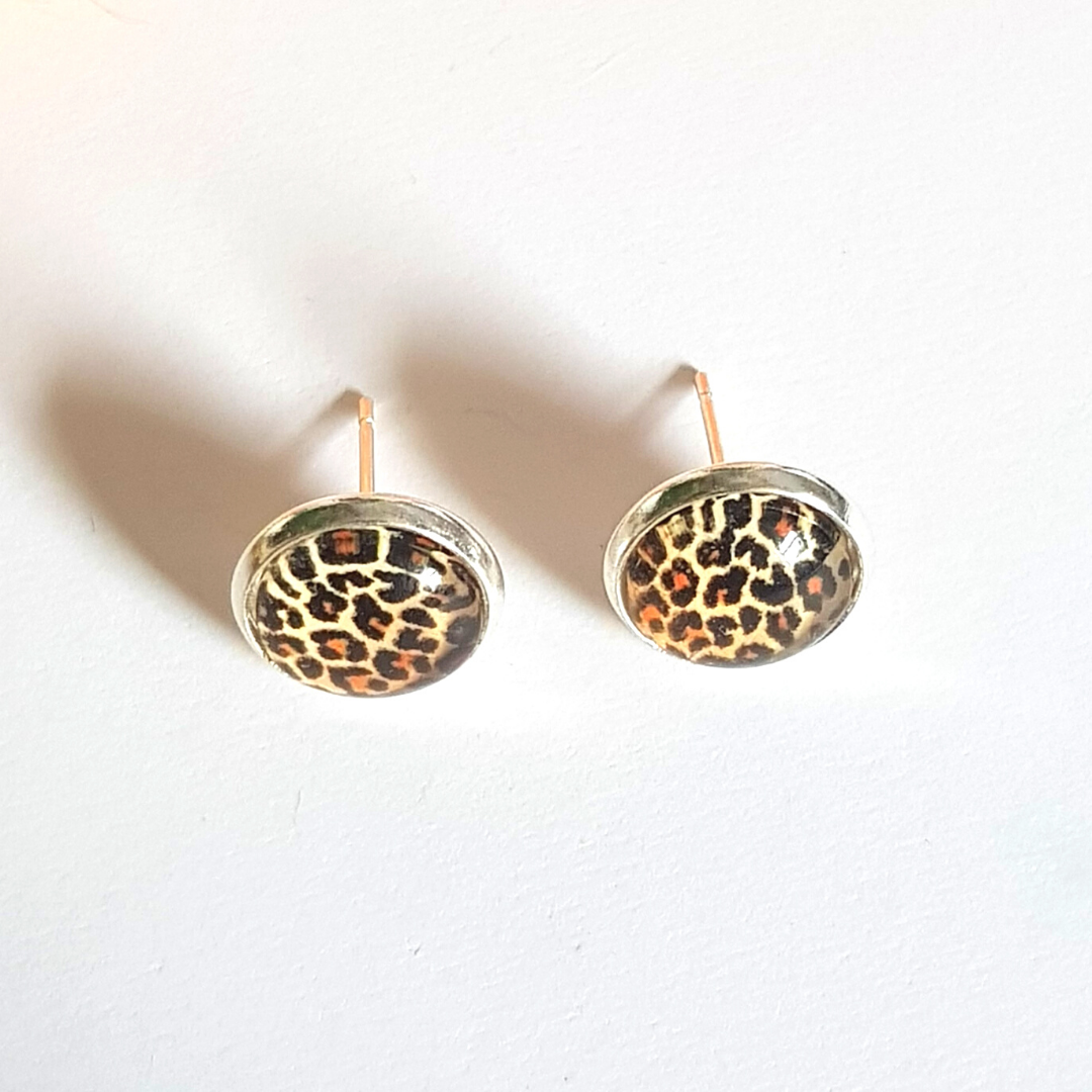 Animal Print Studs - WS image 5