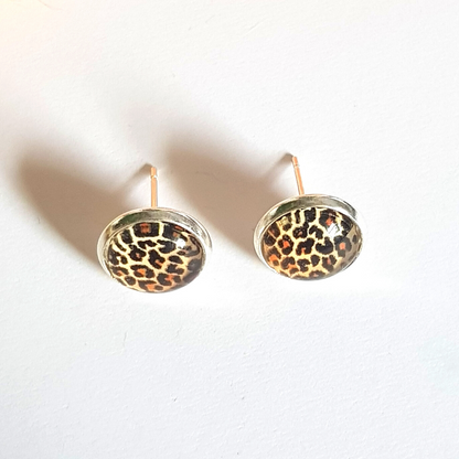 Animal Print Studs - WS image 5