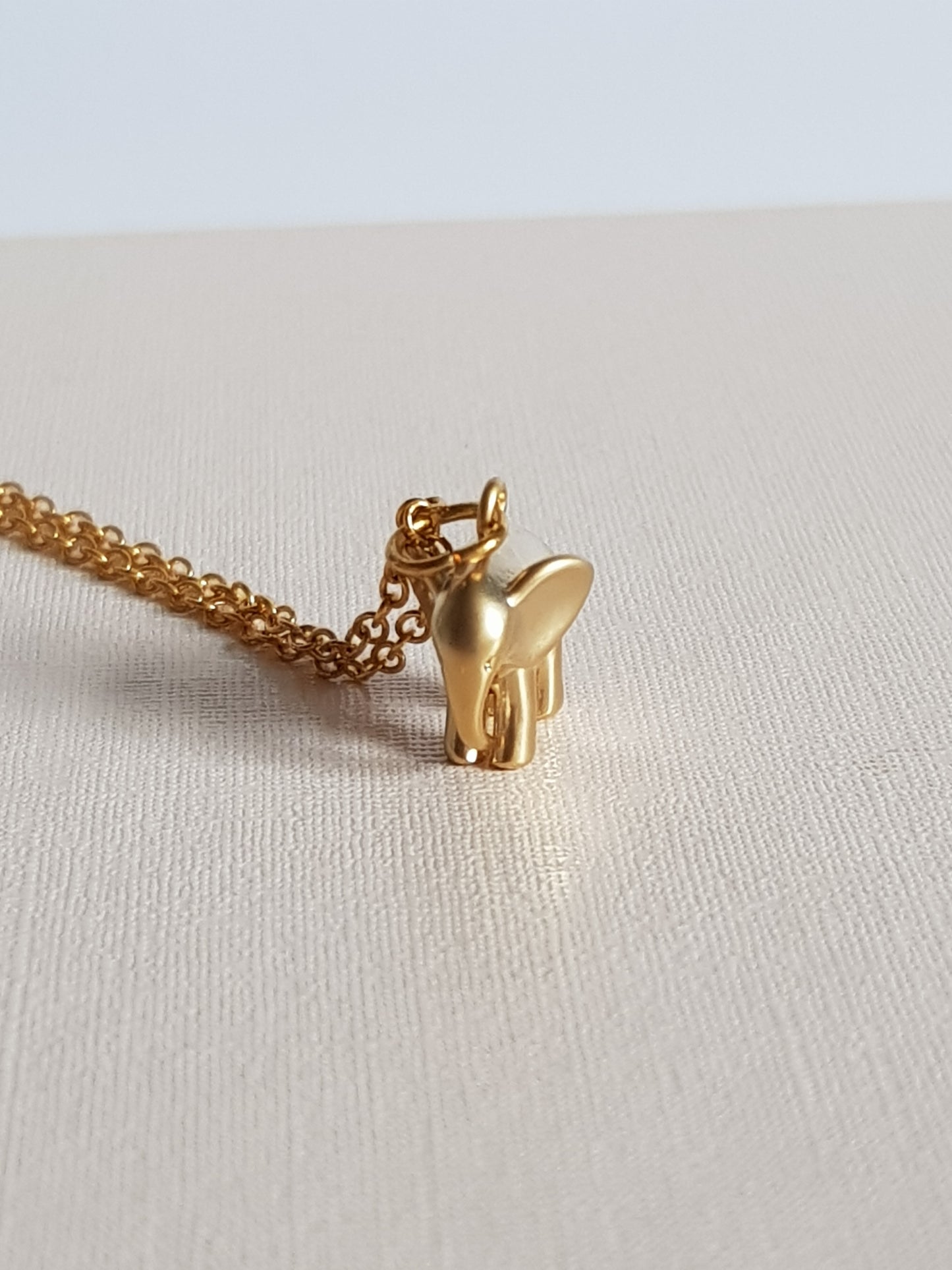 Tiny Elephant Necklace image 4