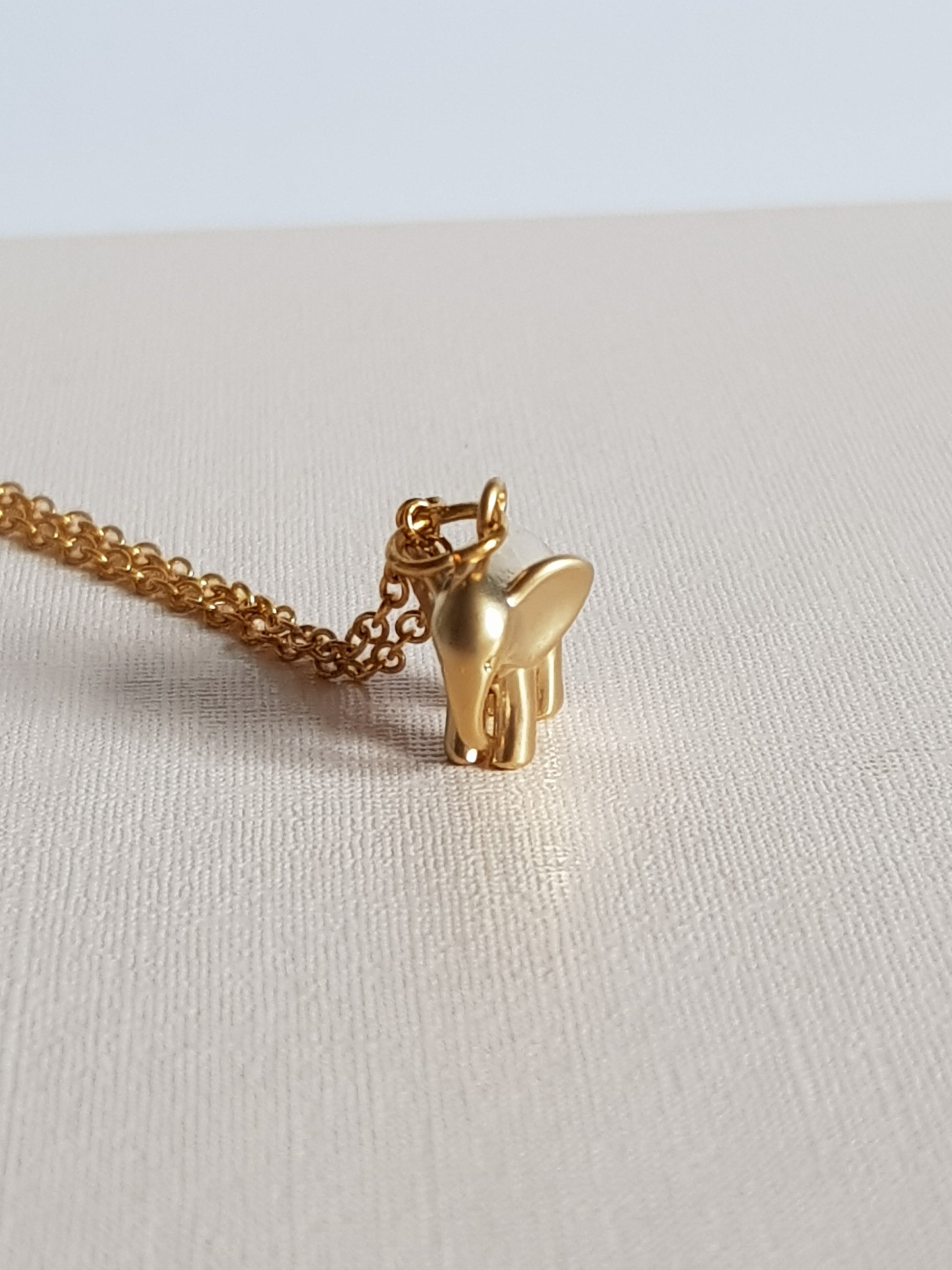 Tiny Elephant Necklace image 4