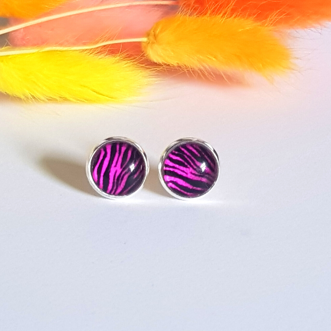 Animal Print Studs - WS image 1