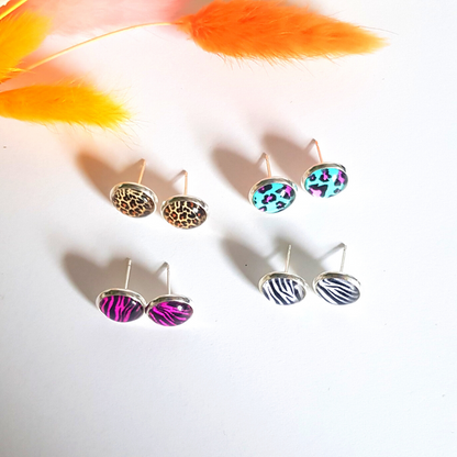 Animal Print Studs - WS image 6